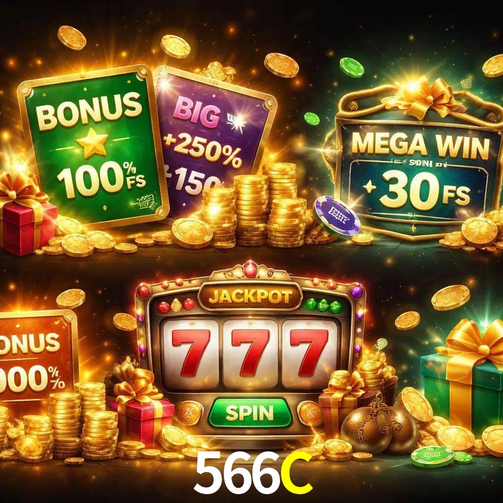 Tipos de bonos 566C incluyendo recompensas de bienvenida y promociones continuas