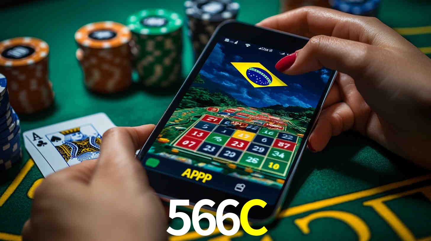 Escena dinámica inspirada en casino con iluminación 566C, cartas, fichas e íconos de juegos digitales en un espacio moderno de juegos.